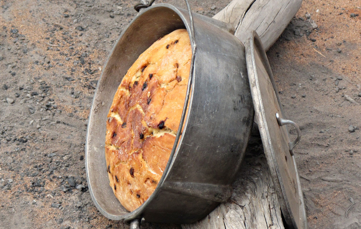 Potbrood, Idwala View, Bushveld Recipes, Self-Catering, Safari, Mabalingwe, Pot Bread